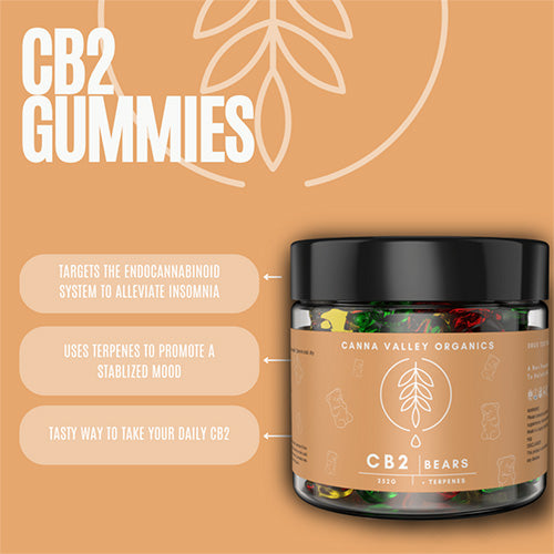 CB2 Gummies - Canna Valley Organics | Vape World Australia | Terpenes