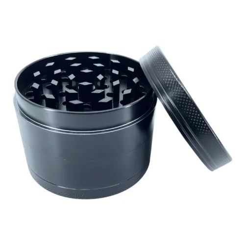 HerbMaster Pro Herb Mill Grinder - 4 Piece Black Teeth | Dry Herb Vaporiser Accessories | Vape World Australia