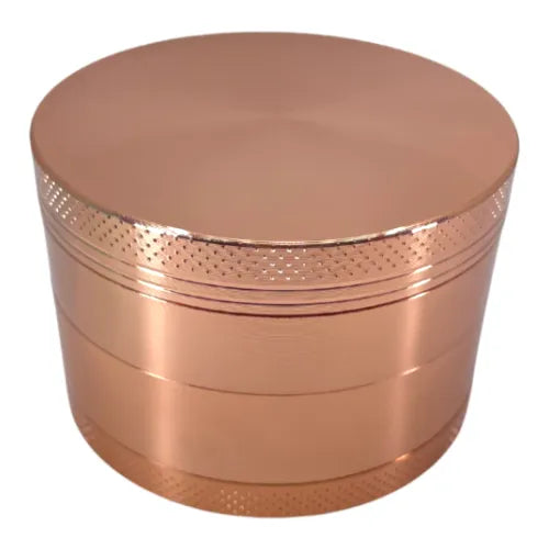 HerbMaster Pro Herb Mill Grinder - 4 Piece Rose Gold 63mm | Dry Herb Vaporiser Accessories | Vape World Australia