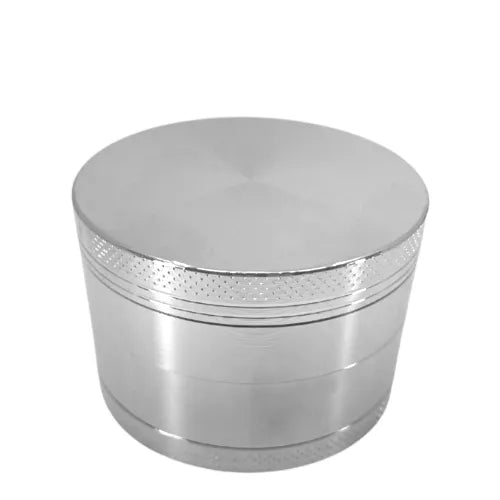 HerbMaster Pro Herb Mill Grinder - 4 Piece Silver 50mm | Dry Herb Vaporiser Accessories | Vape World Australia