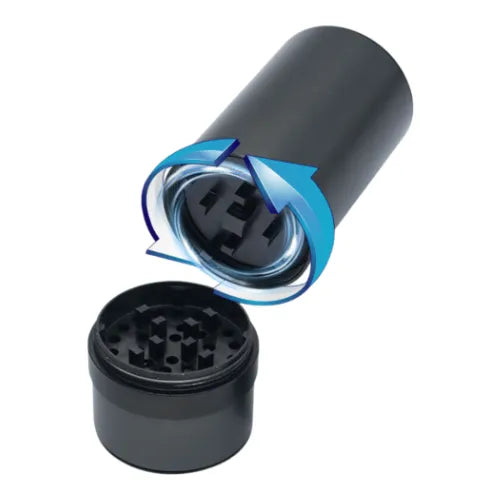 Electric Herb Mill Grinder - Jouge Black Open Teeth | Dry Herb Vapouriser Accessories | Vape World Australia