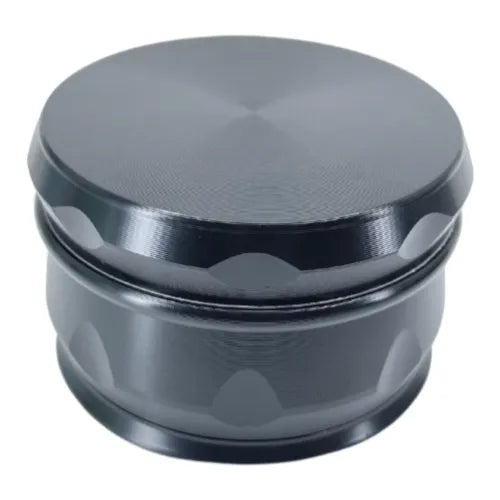 KushKrusher Herb Mill Grinder - 4 Piece Black 63mm | Dry Herb Vaporiser Accessories | Vape World Australia