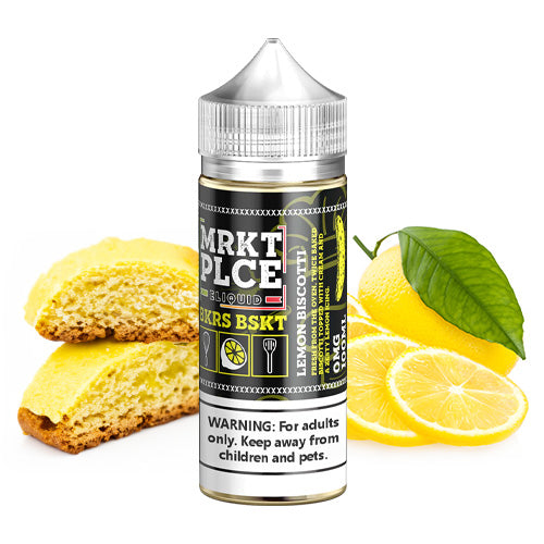 Lemon Biscotti 100ml | MRKT PLCE | Vape World Australia | E-Liquid