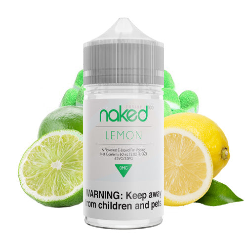 Lemon Fusion (Sour Sweet) | Naked 100 | Vape World Australia | E-Liquid