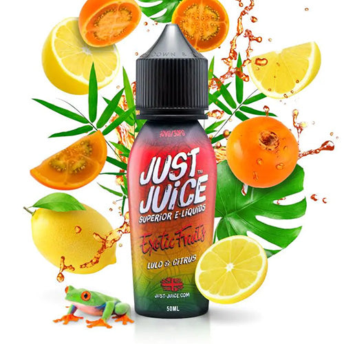 Lulo & Citrus Just Juice Exotic Fruits Vape World Australia ELiquid