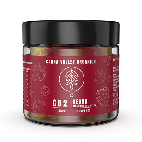 Strawberries & Cream Vegan Canna Valley Organics Vape World