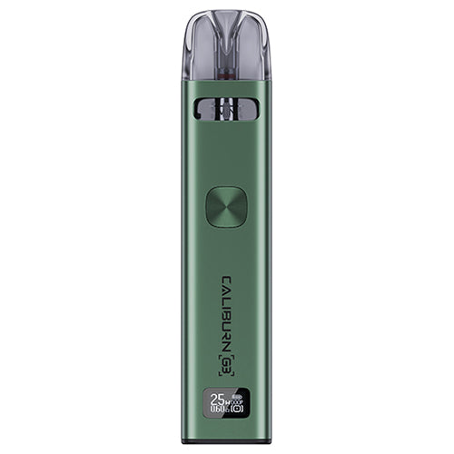 Uwell Caliburn G3 Pod Kit Green | Vape World Australia | Vaping Hardware