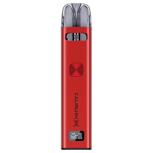 Uwell Caliburn G3 Pod Kit Red | Vape World Australia | Vaping Hardware