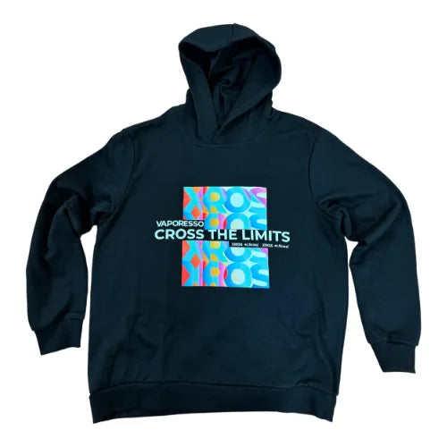 Vaporesso Black Colourful Hoodie Front