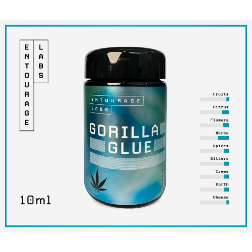 Entourage Labs Gorilla Glue 10ml Strain Profile | Terpenes | Vape World Australia