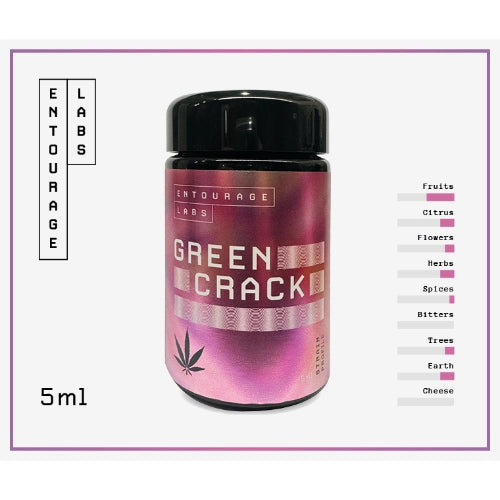 Entourage Labs Green Crack Strain Profile | Vape World Australia | Terpenes