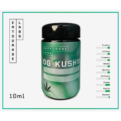 Entourage Labs OG Kush Strain Profile 10ml | Terpenes | Vape World Australia