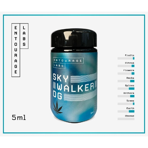 Entourage Labs Sky Walker OG Strain Profile 5ml | Terpenes | Vape World Australia