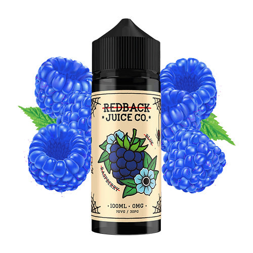 Blue Raspberry 100ml | Redback Juice Co. | Vape World Australia | E-Liquid