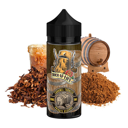 Caramel Tobacco PRIVATE RESERVE Such is Life Vape World Australia