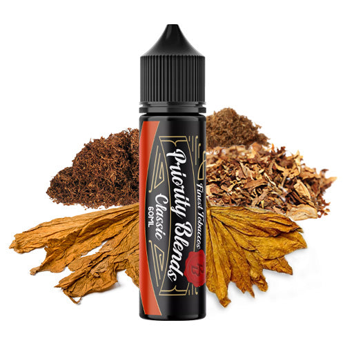 Classic Priority Blends Finest Tobaccos E Liquid Vape World