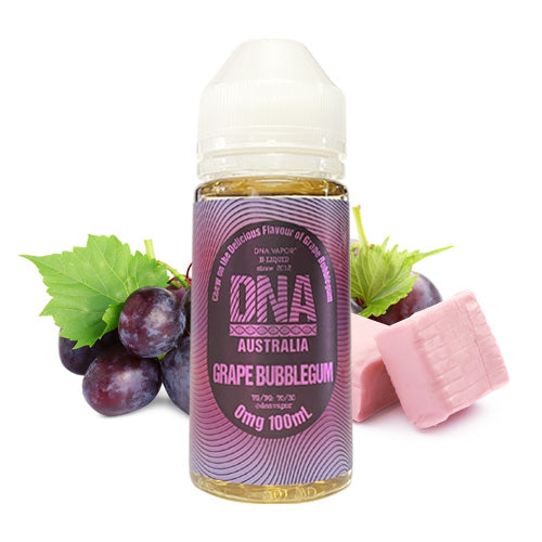Grape Bubblegum 100ml | DNA Vapor | Vape World Australia | E-Liquid