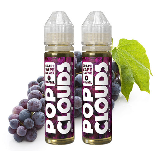 Grape Vape 120ml | Pop Clouds E-Liquid | Vape World Australia | E-Liquid