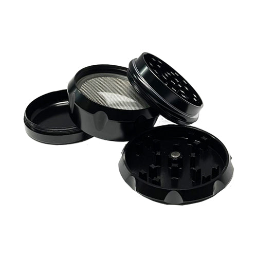 Knurled Herb Mill Grinder | 4 Piece | Vape World Australia | Vaping Hardware