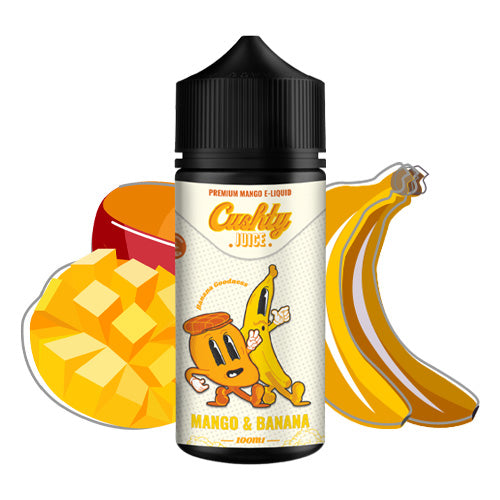 Mango Banana Cushty Juice Vape World Australia ELiquid