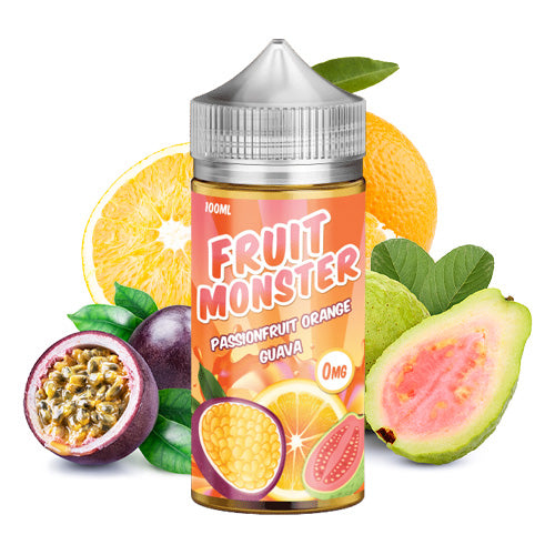 Passionfruit Orange Guava 100ml | Fruit Monster | Vape World Australia | E-Liquid