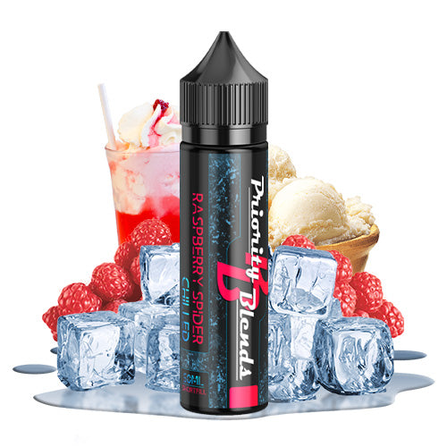Raspberry Spider 60ml | Priority Blends Chilled E-Liquid | Vape World Australia | E-Liquid