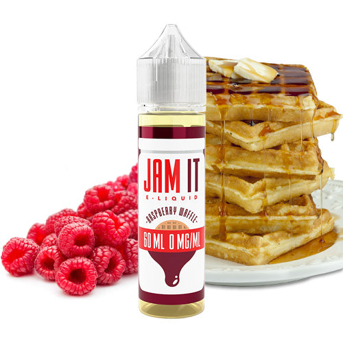 Raspberry Waffle 60ml | Jam It E-Liquid | Vape World Australia | E-Liquid