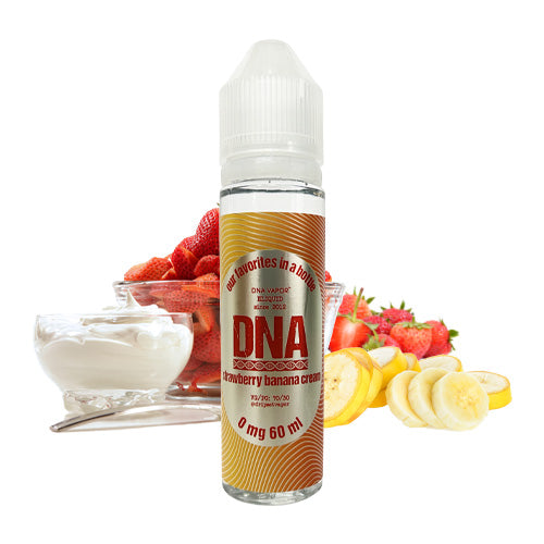 Strawberry Banana Cream 60ml | DNA Vapor | Vape World Australia | E-Liquid