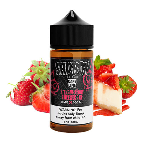 Strawberry Cheesecake 100ml | Sadboy | Vape World Australia | E-Liquid