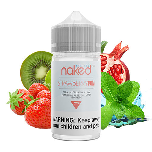 Strawberry Pom 60ml | Naked 100 | Vape World Australia | E-Liquid