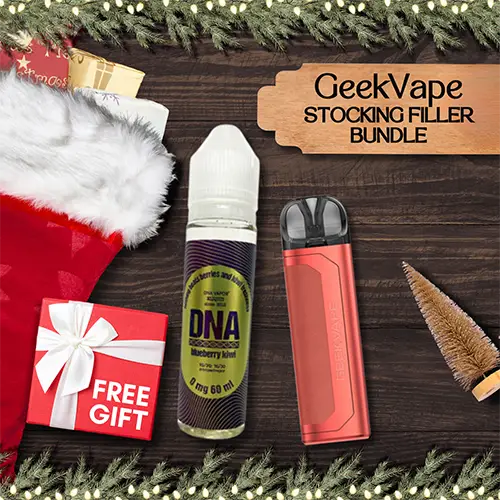 Geek Vape AU Aegis U Pod Kit + DNA Blueberry Kiwi | Stocking Filler