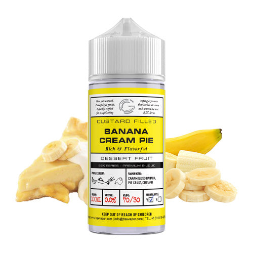 Banana Cream Pie 100ml | Glas Vapor | Vape World Australia | E-Liquid