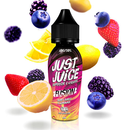 Berry Burst & Lemonade | Just Juice Fusion | Vape World Australia | E-Liquid