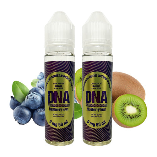 Blueberry Kiwi 2x60ml | DNA Vapor | Vape World Australia | E-Liquid