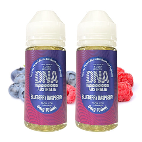 Blueberry Raspberry 2x100ml | DNA Vapor | Vape World Australia | E-Liquid