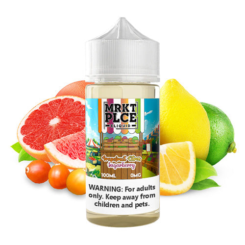 Grapefruit Citrus Sugarberry 100ml | MRKT PLCE | Vape World Australia | E-Liquid