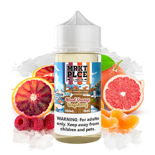 Iced Blood Orange Tangoberry | MRKT PLCE | Vape World Australia | E-Liquid