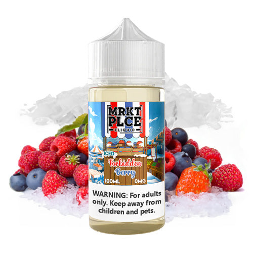 Iced Forbidden Berry 100ml | MRKT PLCE | Vape World Australia | E-Liquid
