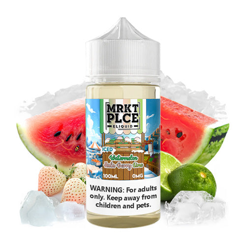 Iced Watermelon Hulaberry Lime 100ml | MRKT PLCE | Vape World Australia | E-Liquid