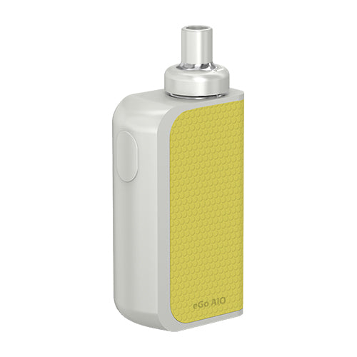 Joyetech eGo AIO Box White Yellow | Vape World Australia | Vaping Hardware
