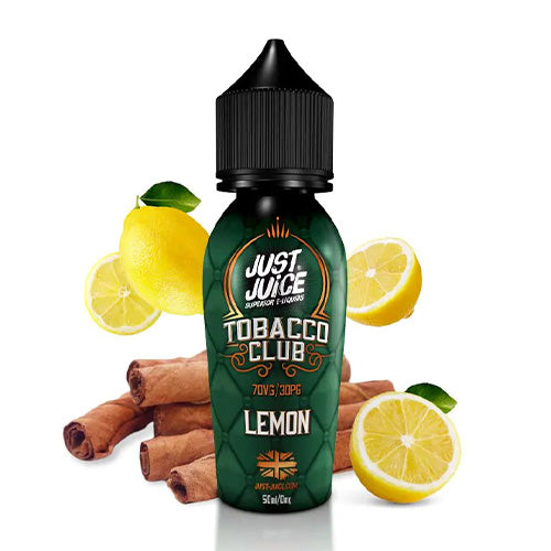 Lemon Tobacco | Just Juice Tobacco Club | Vape World Australia | E-Liquid