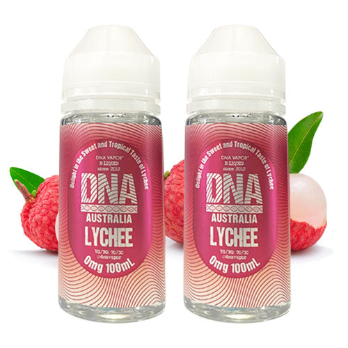 Lychee 2x100ml | DNA Vapor | Vape World Australia | E-Liquid