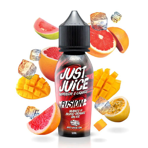 Mango and Blood Orange on Ice | Just Juice Exotic Fusions | Vape World Australia | E-Liquid
