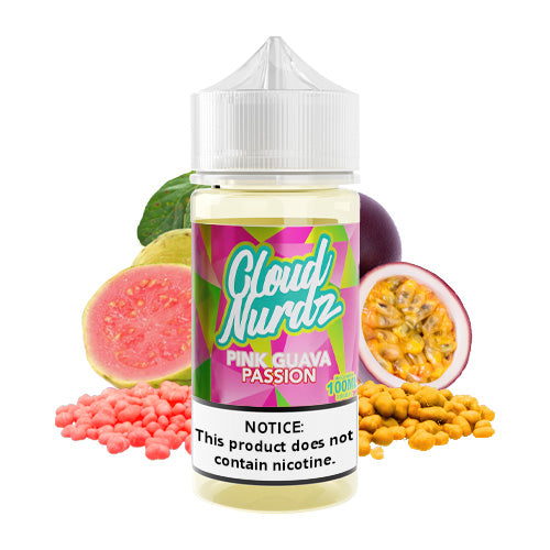 Pink Guava Passion 100ml | Cloud Nurdz | Vape World Australia | E-Liquid