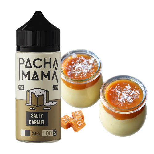 Salty Caramel 100ml | Pacha Mama Dessert | Vape World Australia | E-Liquid