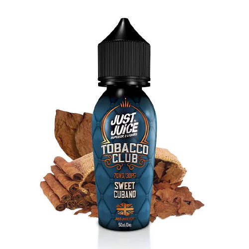 Sweet Cubano Tobacco | Just Juice Tobacco Club | Vape World Australia | E-Liquid