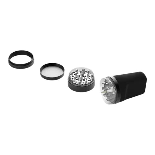 Electric Herb Mill Grinder - Tiger Bee Black Layered | Dry Herb Vapouriser Accessories | Vape World Australia