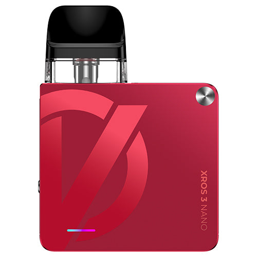Vaporesso XROS 3 Nano Pod Kit Magenta Red | Vape World Australia | Vaping Hardware