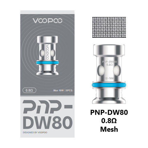 VooPoo PnP DW80 Coils 0.8ohm | Vape World Australia | Vaping Hardware