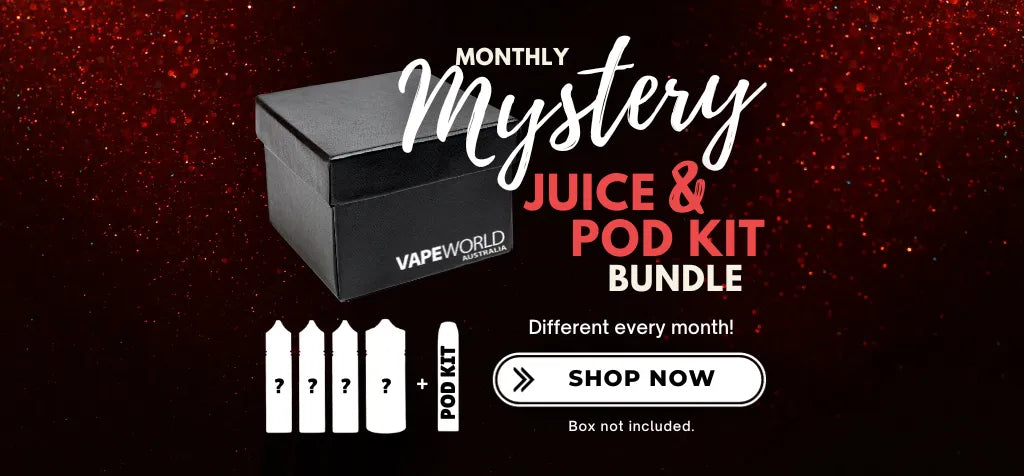 Monthly Mystery Juice and Vape Pod Kit Bundle Click Here